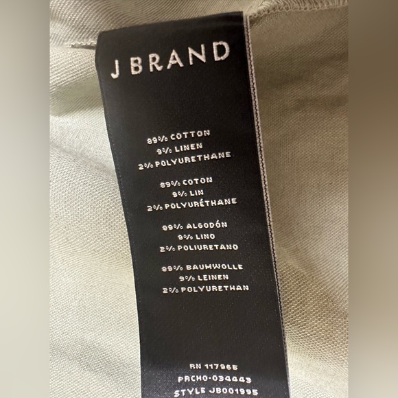 J Brand Teagan Lace-up Utility Military Green Jacket in Gibson 💚 - Picture 7 of 10